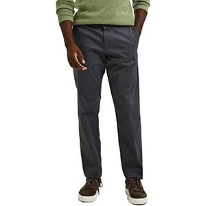 SELETED HOMME SLHSlim-New Miles 175 Flex Pants W N Chino voor heren, grijs.