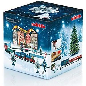 Märklin 81845 - Kerststartset met locomotief en auto, Z-baan, 30 x 1,2 x 1,8 cm