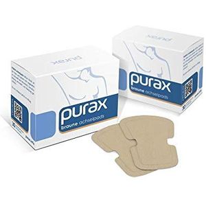 PURAX Underarm Beschermkompressen, bruin, 2 x 30 stuks