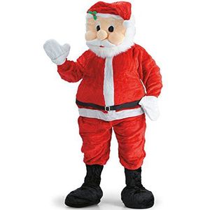 Carnival Toys 27041 Kerstman-kostuum, maat XXL, rood/wit