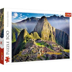 Trefl Puzzel - Machu Picchu Historisch heiligdom 500 stukjes, premium kwaliteit, voor volwassenen en kinderen vanaf 10 jaar
