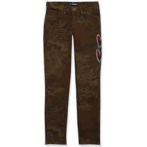 Desigual meisjes jeans groen 3-4 jaar, Groen