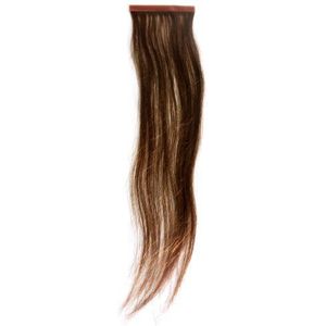 American Dream - AH/A1/QX/16/6 - Qwik X - 100% Natuurlijk Haar - Indian Remi Extensions - Kleur 6 - Donkerbruin Asbruin - 41 cm