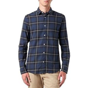 Only & Sons Onsari Slim Check Shirt Chemise Homme, Robe Blues, XS