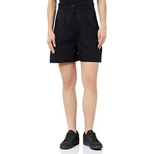 Armani Exchange Uniseks shorts, cross gender, metallic broekje, zwart.