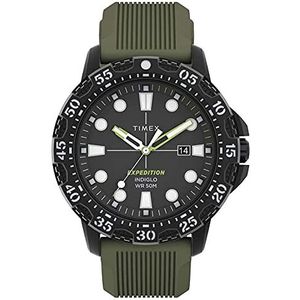 Timex Gallatin Expeditie, 44 mm, groen, TW4B25400-AMZUK, Groen, TW4B25400-AMZUK