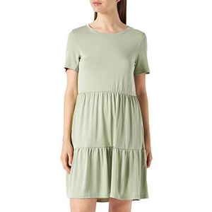 VERO MODA VMFILLI Calia SS Curze GA NOOS mini-jurk, Woestijn Sage