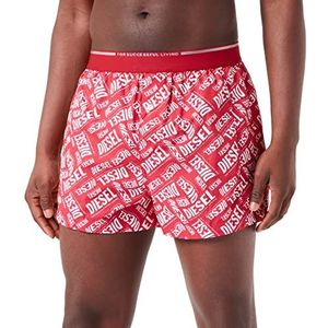 Diesel Uubx-Stark-El boxershorts voor heren, rood (rood 01), XL, Rood (Rood 01)