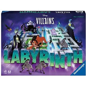 Labyrinth - Disney Villains: Het Gemeen-Geniale Schuifplezier voor 2-4 spelers vanaf 7 jaar