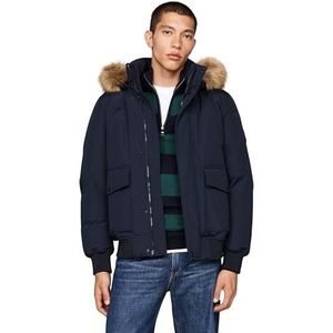 Tommy Hilfiger Rockie Down Bomber Mw0mw37412 Bomberjack voor heren, Blauw (Desert Sky)