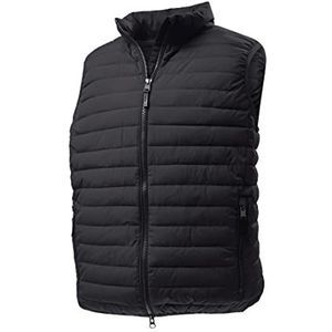 STOY Gewatteerd vest in dons-look, grote maten, heren, zwart, 6XL, zwart.