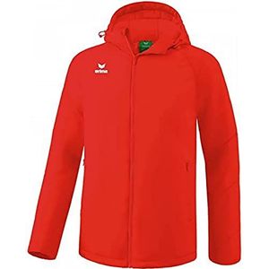 Erima Uniseks winterjas voor kinderen, rood, XL, Rood
