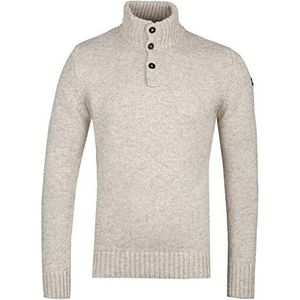 Schott NYC Ploutrider4 trui / sweater voor heren, Beige (Naturel)