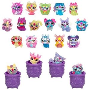 Magic Mixies Shimmerverse Magic Mega Pack mini-serie met 20 mini-mixen, 4 mini-verborgen in 4 mini-ketels, 5 nieuwe mini-mixen teams met individuele magische krachten