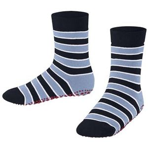 Burlington Simple Stripes K Hp Katoen Antislip Noppen 1 Paar Stop-sokken Heren (1 stuk), Blauw (Space Blue 6116) - Milieuvriendelijk