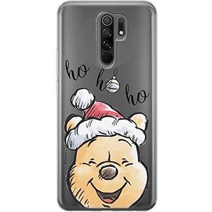ERT GROUP Xiaomi REDMI 9 beschermhoes - Disney Winnie Pooh en Friends 022 - Perfecte pasvorm aangepast aan de vorm van de telefoon - gedeeltelijk transparant