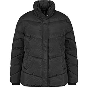 Samoon Dames outdoorjas zonder wol, zwart, 46, zwart.