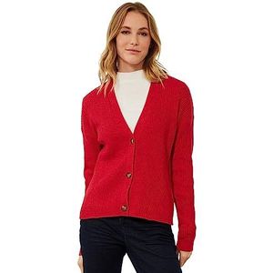 Cecil B253534 Cardigan, Strong Red, XXL dames