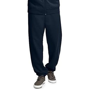 Fruit of the Loom Eversoft Fleece Elastische Bottom Sweatpants met Zakken, Relaxed Fit, Moisture Wicking, Ademend, Navy, XL, Navy Blauw, XL