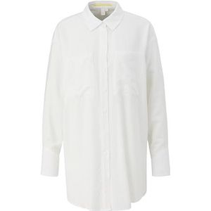 Q/S by s.Oliver Lange blouse, lange blouse voor dames, Wit