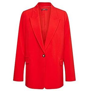 ESPRIT Collection 082eo1g323 Blazer, 630/rood, 44 dames, 630/rood, 44, 630 / rood