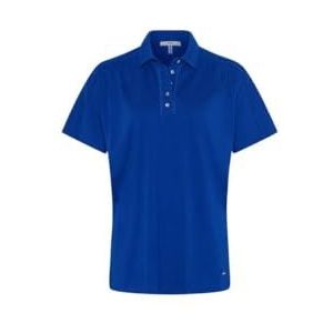 BRAX T-shirt uni en jersey simple pour femme Style Clare Cotton, Bleu encre, 48