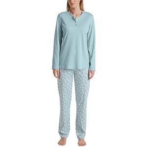 CALIDA Midnight Love Pijama-set voor dames, Hemelsblauw