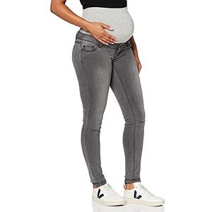 MAMALICIOUS Mama Licious MLLOLA Slim Fit zwangerschapsjeans voor dames, Grijs (Grijs Denim Grijs Denim)