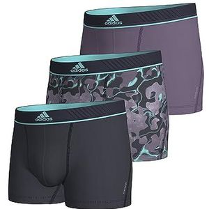 adidas Active Micro Flex Eco Trunk (3 stuks) ondergoed, meerkleurig, S heren, meerkleurig, S, Meerkleurig