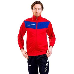 Givova, visa trainingspak, lichtblauw/rood, L