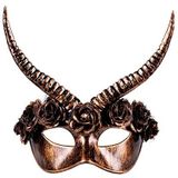 Boland 72253 Legba mama oogmasker voor volwassenen, masker voor Halloween of carnaval, kostuumaccessoires, carnavalskostuum, JGA