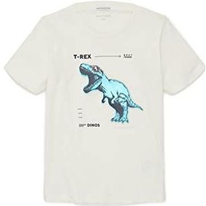 TOM TAILOR Jongen T-shirt, 12906 - Wol Wit