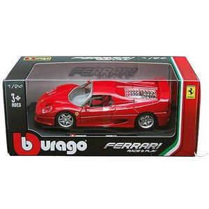 Bburago - 26010r - Miniatuurvoertuig - Model op schaal - Ferrari F50-1995 - Schaal 1:24 - Willekeurige kleurkeuze