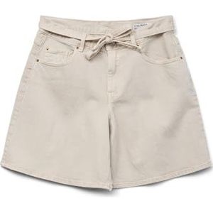 Vero Moda Vmedea Mr Ecru Belt DNM Short, ecru, L