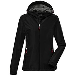 killtec KOS 15 WMN JCKT Women's Functioneel jack met capuchon, opvouwbaar, Zwart, 40