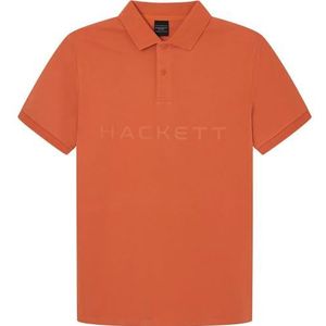 Hackett London Essential poloshirt voor heren, Oranje