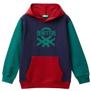 United Colors of Benetton Hoodie voor kinderen en jongens, Meerkleurig