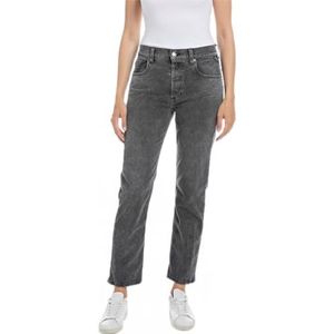 Replay Maijke Straight Jeans voor dames, 096 Medium Grijs