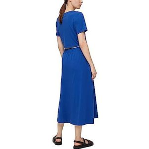 s.Oliver Lange jurk, lange jurk voor dames, Blauw 5602