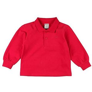 Charanga Cacotero Poloshirt voor baby's, uniseks, Rood