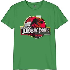 Jurassic Park T-shirt, jongens, weidegroen, 6 jaar, Prairie Groen
