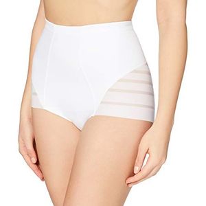 Dim Diam's Control High Waist Slip Meddium Platte buik, Wit.