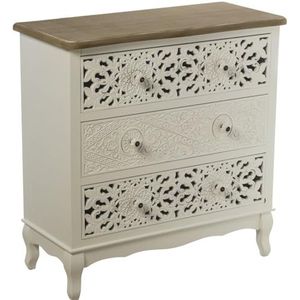 Alexandra House Living Commode wit hout 75 x 34 x 76 cm