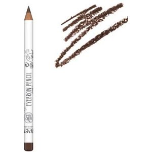 lavera Eyebrow Pencil - Brown 01 - wenkbrauwen - natuurlijke cosmetica - veganistisch - siliconenvrij - biologische jojoba-olie & biologische sheaboter - 1,14 g
