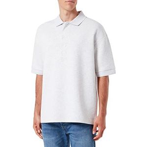 BOSS Pirax poloshirt voor heren, lichtgrijs/pastel 57, M, Lichtgrijs/pastel 57