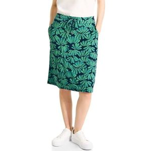 Cecil B361516 midirok met print voor dames, Fresh Apple Green