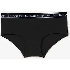 Lacoste 5F1332 kort ondergoed voor dames, zwart.