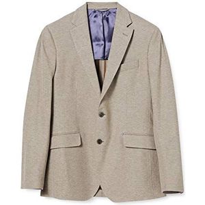 Hackett London Pique Knit herenjas, bruin (Taupe 951), 48, bruin (Taupe 951)