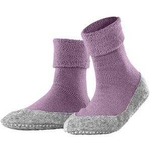 FALKE Cosyshoe W Hp wollen noppen op de zool, sokken voor dames, Roze Phlox 8967, 37/38 EU