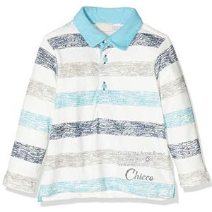 Chicco Lunghe poloshirt met lange mouwen, voor baby's, jongens, wit (natuur 030)